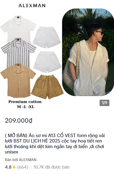 áo sơ mi nam